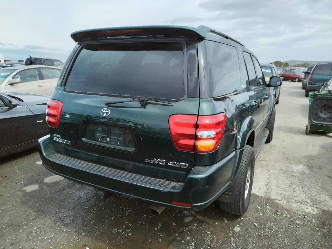 Photo 4 from auction – 2002 TOYOTA SEQUOIA LI with VIN 5TDBT48A52S076480