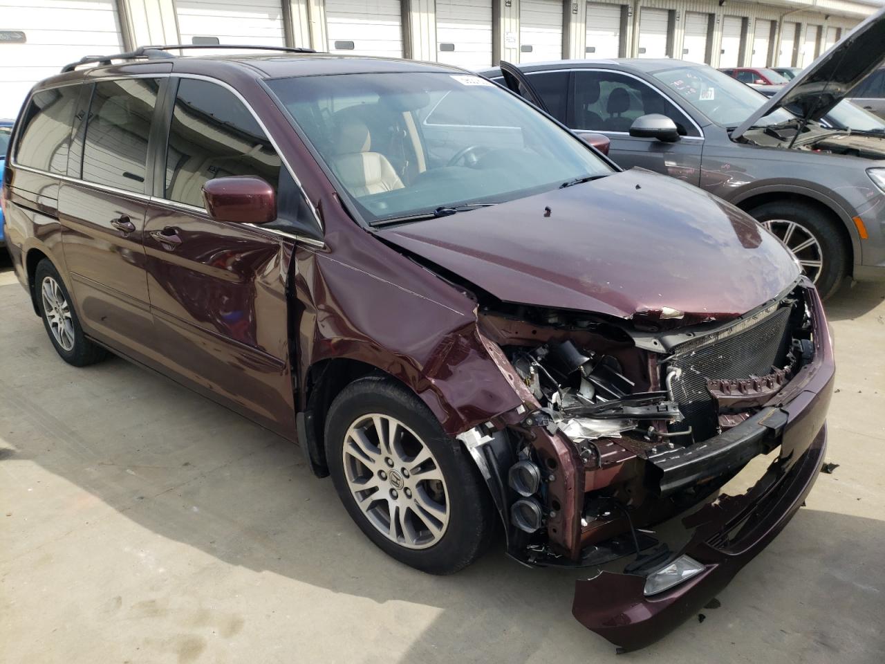 HONDA ODYSSEY TO 2007 with VIN 5FNRL38867B012272 - Photo from auction