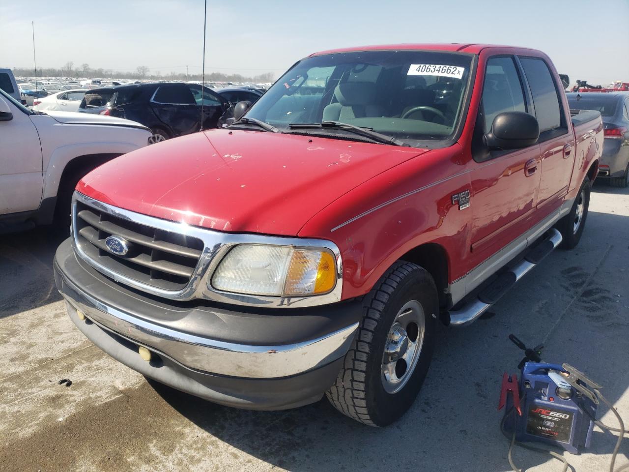Photo 2 from auction – 2003 FORD F150 SUPER with VIN 1FTRW07L93KD40827