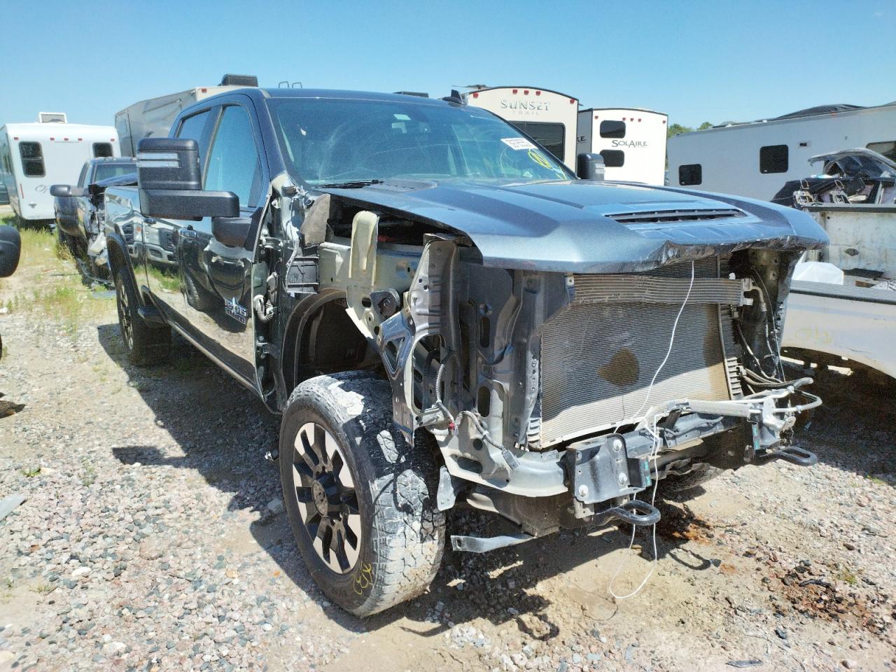 CHEVROLET SILVERADO 2020 with VIN 1GC4YTE77LF326817 - Photo from auction