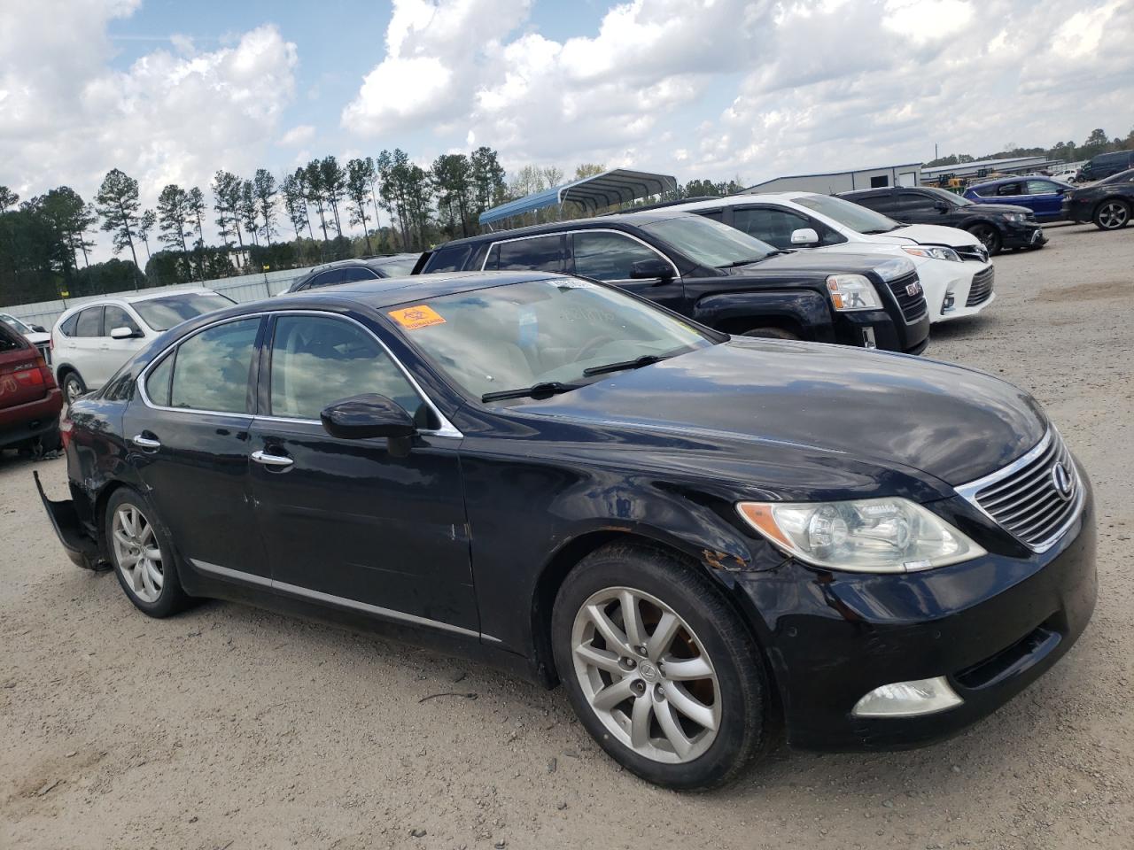 LEXUS LS 460 2008 with VIN JTHBL46F285066341 - Photo from auction