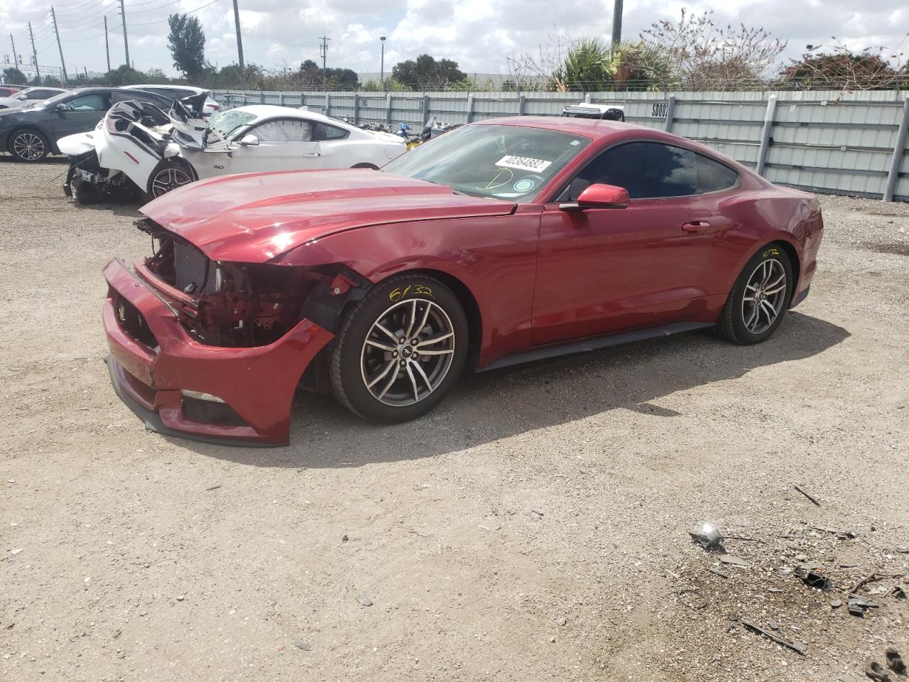 Photo 2 from auction – 2016 FORD MUSTANG with VIN 1FA6P8TH8G5271574