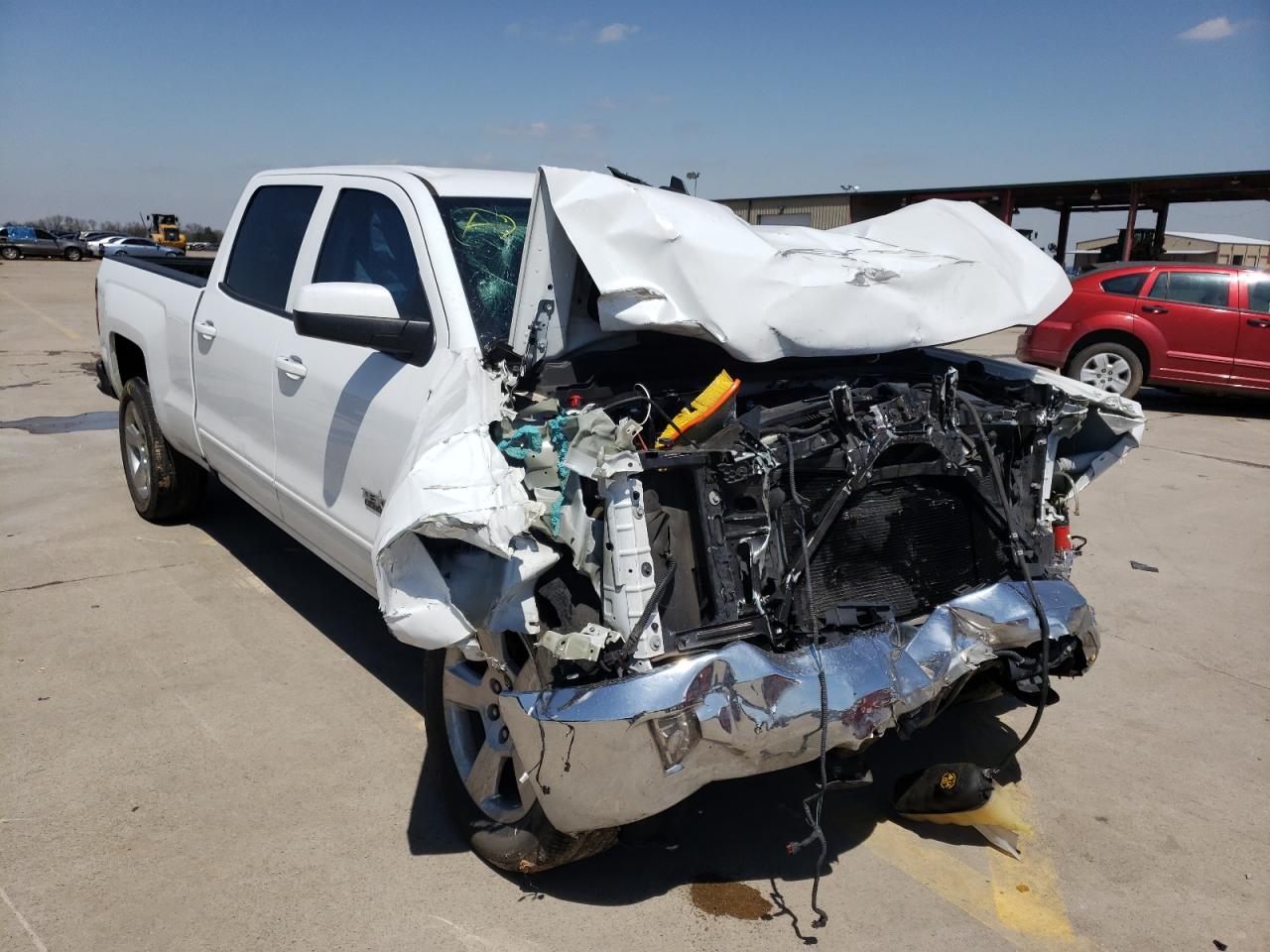 CHEVROLET SILVERADO 2018 with VIN 1GCPCREC1JF211591 - Photo from auction