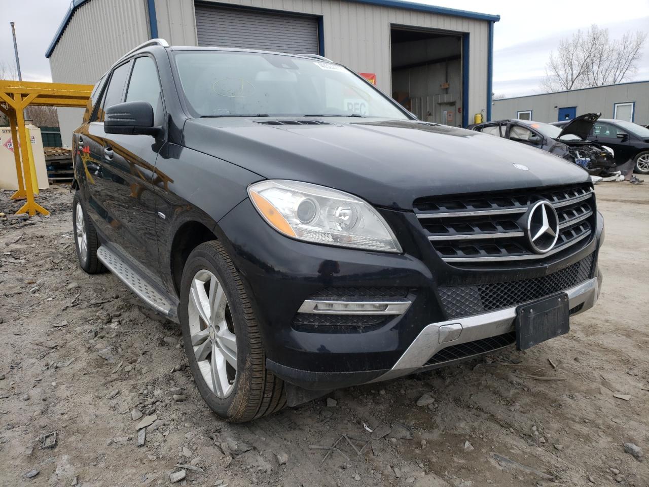 MERCEDES-BENZ ML 350 BLU 2012 with VIN 4JGDA2EB9CA054718 - Photo from auction