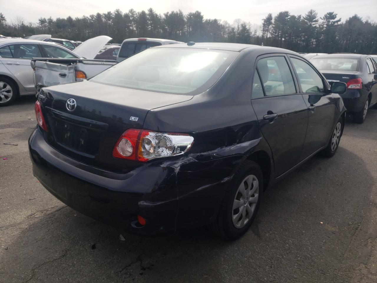 Photo 4 from auction – 2009 TOYOTA COROLLA LE with VIN JTDBL40E09J044655
