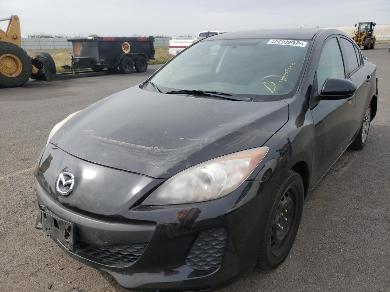 Photo 2 from auction – 2013 MAZDA 3 I with VIN JM1BL1TG3D1832348