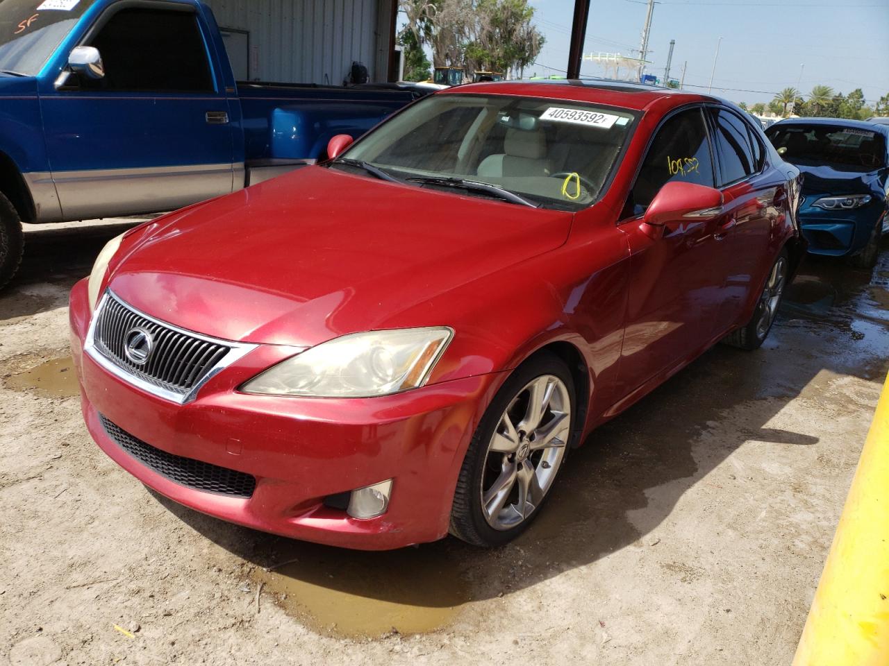 Photo 2 from auction – 2009 LEXUS IS 250 with VIN JTHBK262395095496