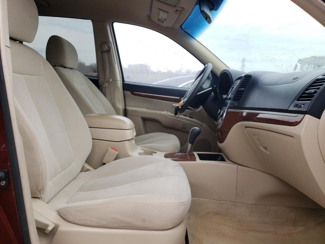 Foto 5 de la subasta – 2009 HYUNDAI SANTA FE G con VIN 5NMSG73D39H282921