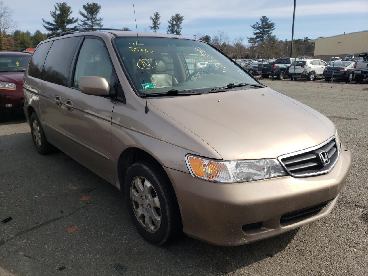 HONDA ODYSSEY EX 2004 with VIN 5FNRL18044B094142 - Photo from auction