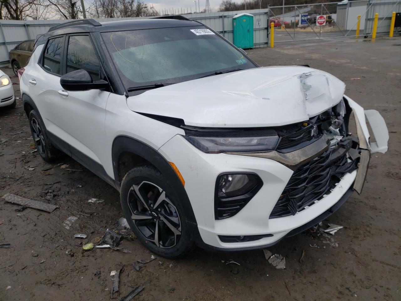Photo 1 from auction – 2022 CHEVROLET TRAILBLAZE with VIN KL79MUSL5NB021350