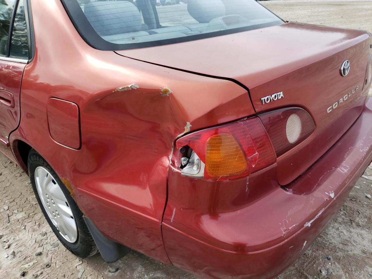 Photo 9 from auction – 2001 TOYOTA COROLLA CE with VIN 1NXBR12E11Z438769