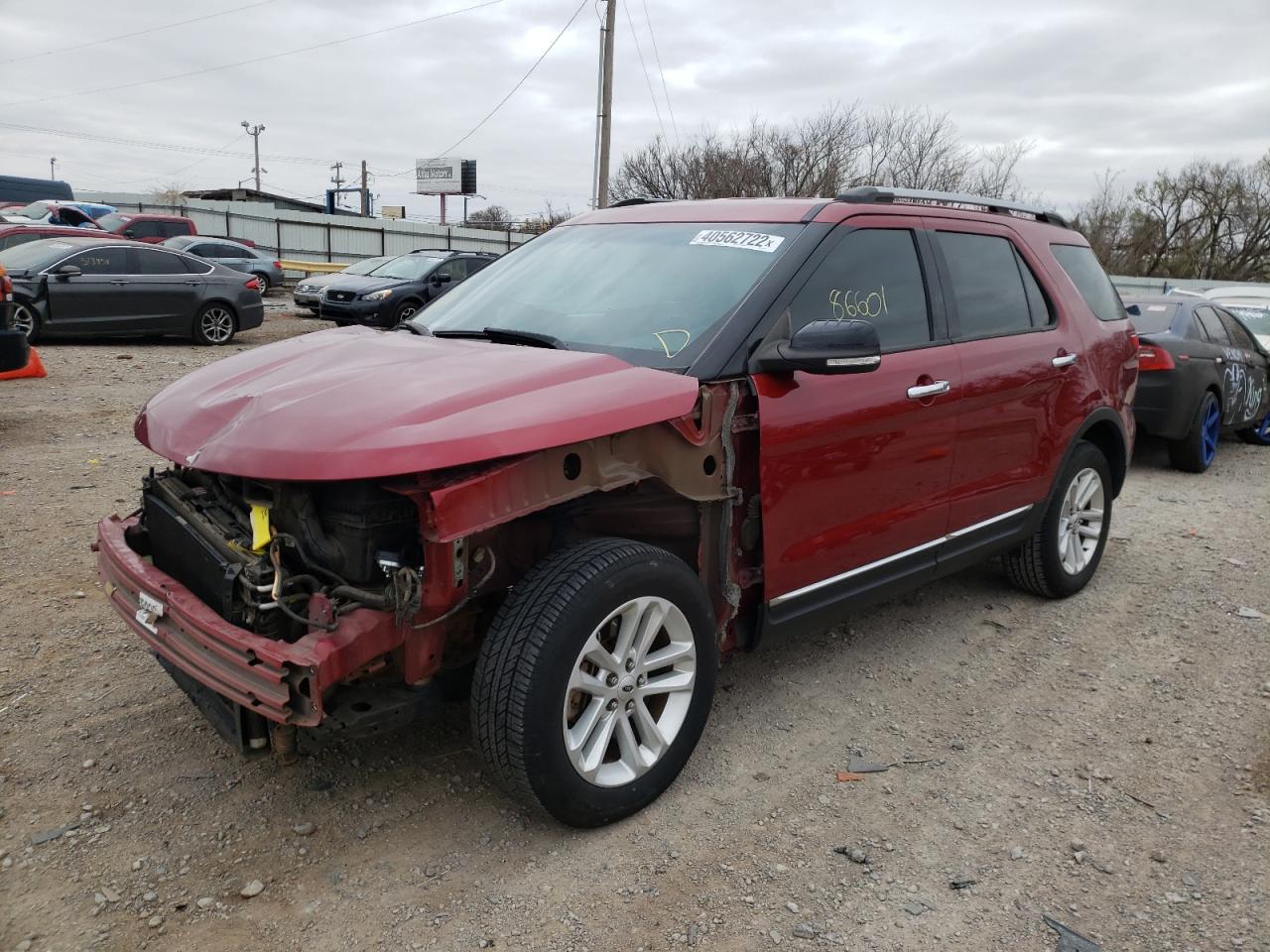 Photo 2 from auction – 2014 FORD EXPLORER X with VIN 1FM5K7D84EGB67786