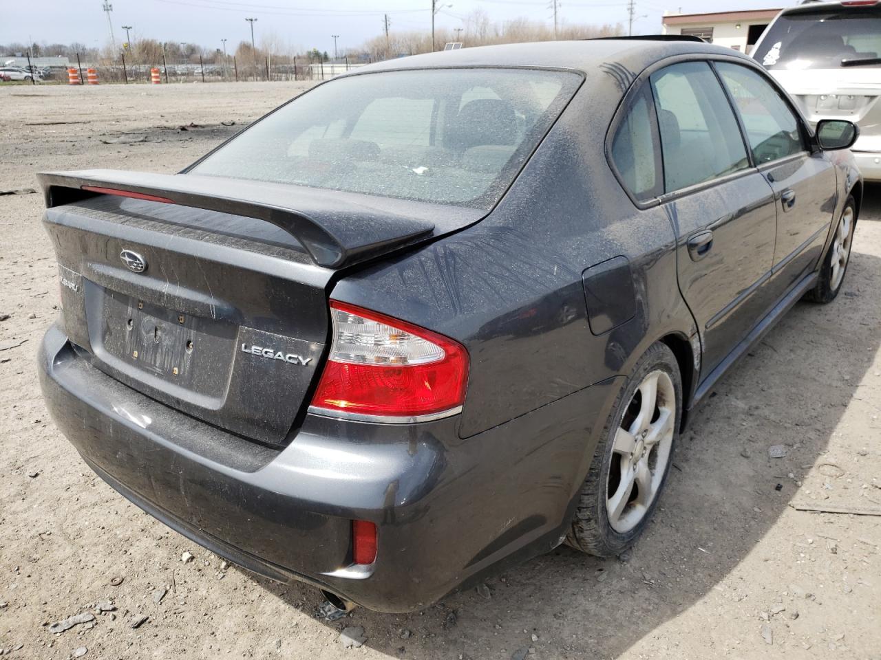 Photo 4 from auction – 2009 SUBARU LEGACY 2.5 with VIN 4S3BL616497229565