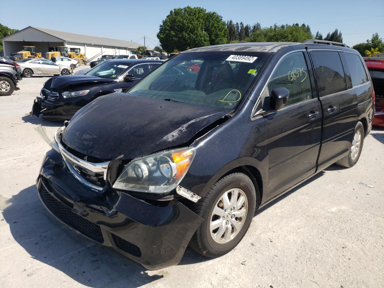 Photo 2 from auction – 2008 HONDA ODYSSEY EX with VIN 5FNRL38618B086389