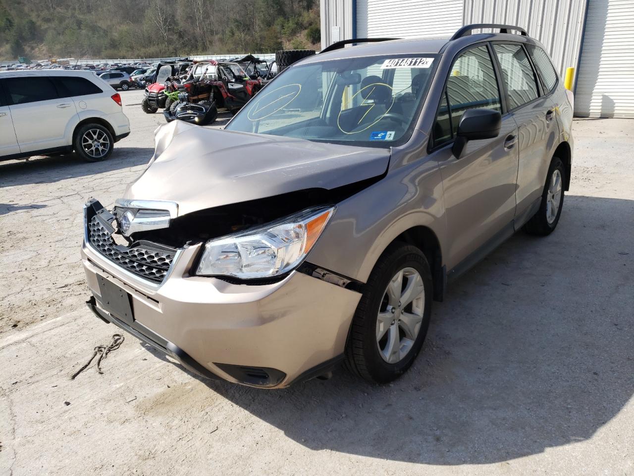 Photo 2 from auction – 2016 SUBARU FORESTER 2 with VIN JF2SJABC9GH486453