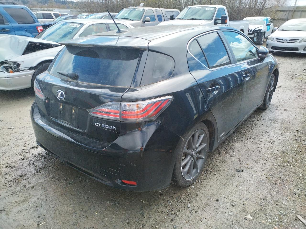 Photo 4 from auction – 2013 LEXUS CT 200 with VIN JTHKD5BH7D2166392