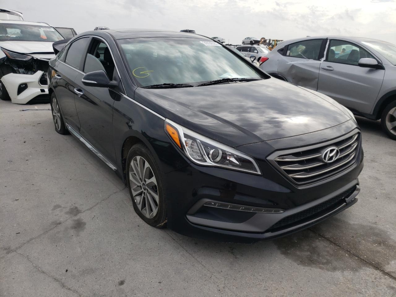Photo 1 from auction – 2017 HYUNDAI SONATA SPO with VIN 5NPE34AF6HH440018
