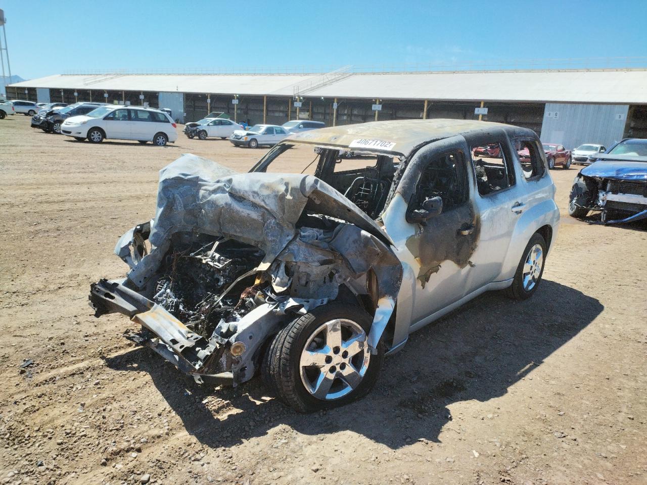 Photo 10 from auction – 2010 CHEVROLET HHR LT with VIN 3GNBABDB3AS570718