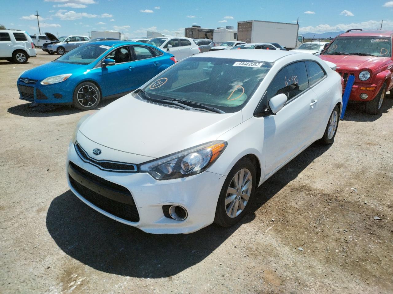 Photo 2 from auction – 2016 KIA FORTE EX with VIN KNAFX6A86G5596268