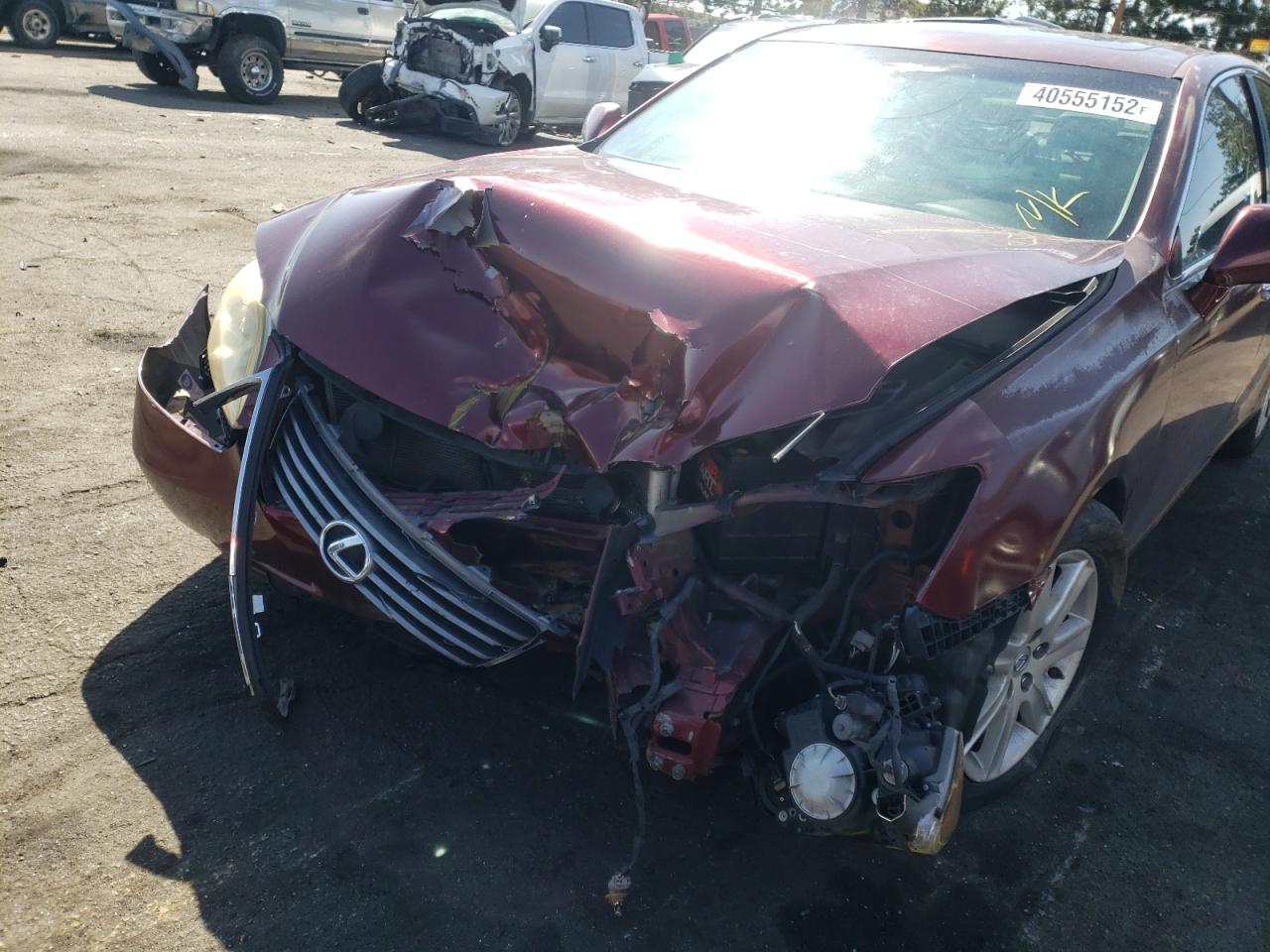 Photo 9 from auction – 2007 LEXUS ES 350 with VIN JTHBJ46G172003990