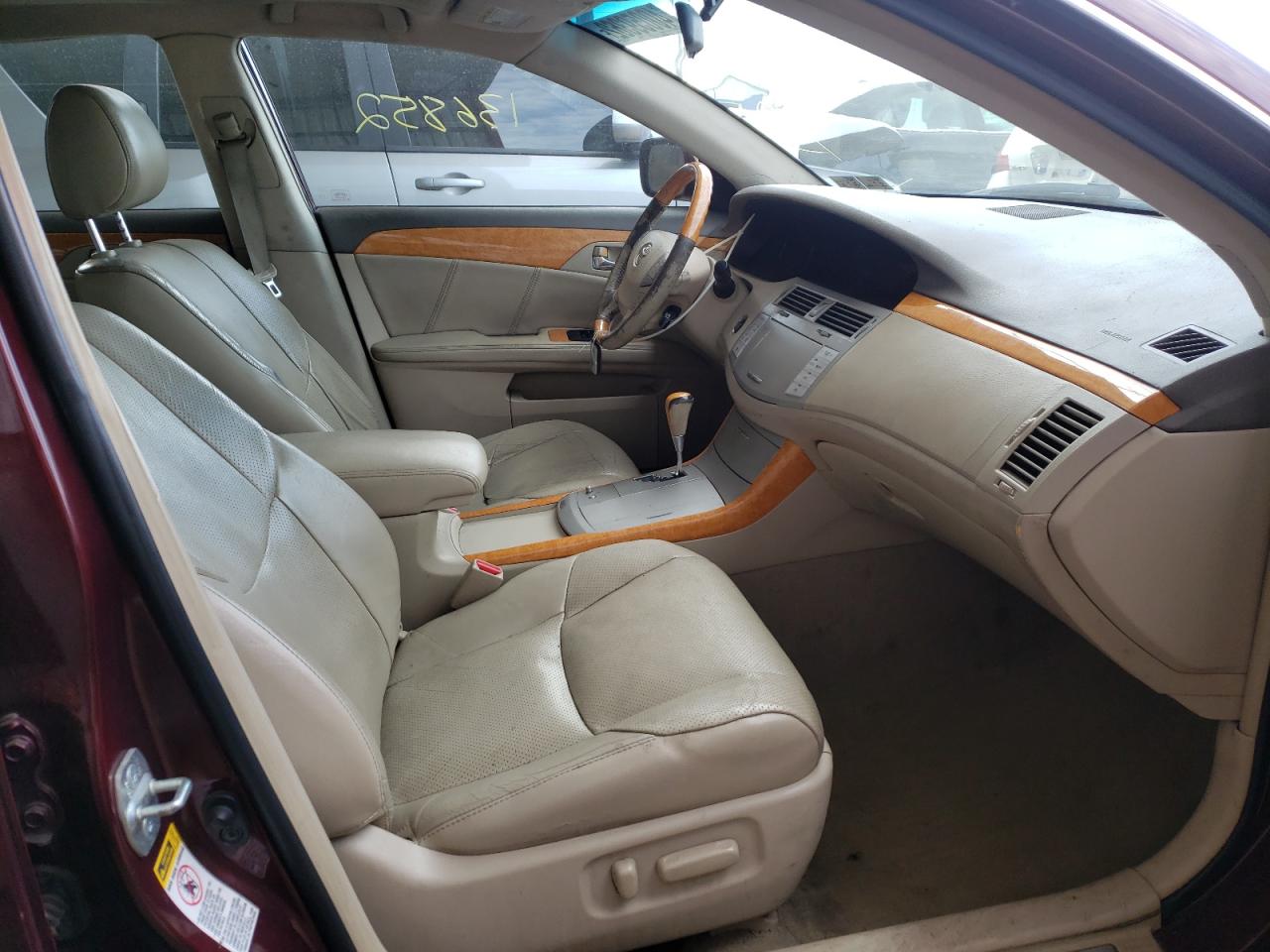 Photo 5 from auction – 2007 TOYOTA AVALON XL with VIN 4T1BK36B07U251192