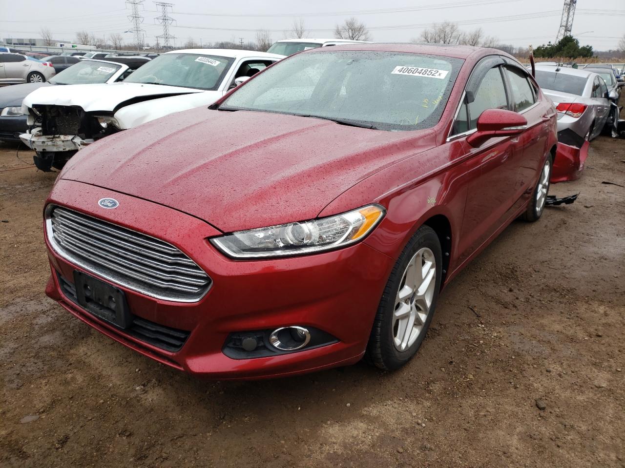 Photo 2 from auction – 2013 FORD FUSION SE with VIN 3FA6P0HRXDR182245