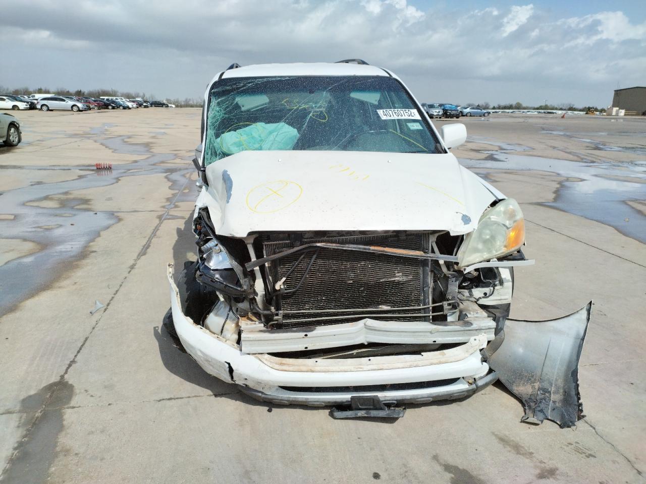 Photo 9 from auction – 2004 HONDA PILOT EXL with VIN 2HKYF18634H575203
