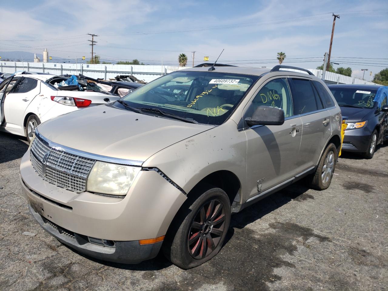 Фото 2 с аукциона – 2007 LINCOLN MKX с VIN 2LMDU68CX7BJ09064