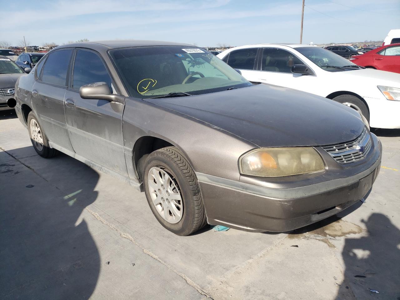 CHEVROLET IMPALA 2003 with VIN 2G1WF52E539414330 - Photo from auction