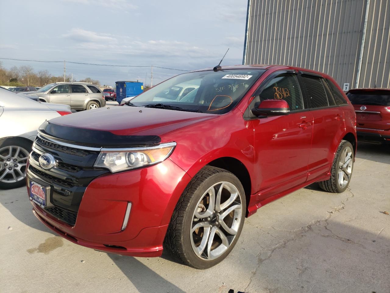 Photo 2 from auction – 2014 FORD EDGE SPORT with VIN 2FMDK4AK0EBB61873