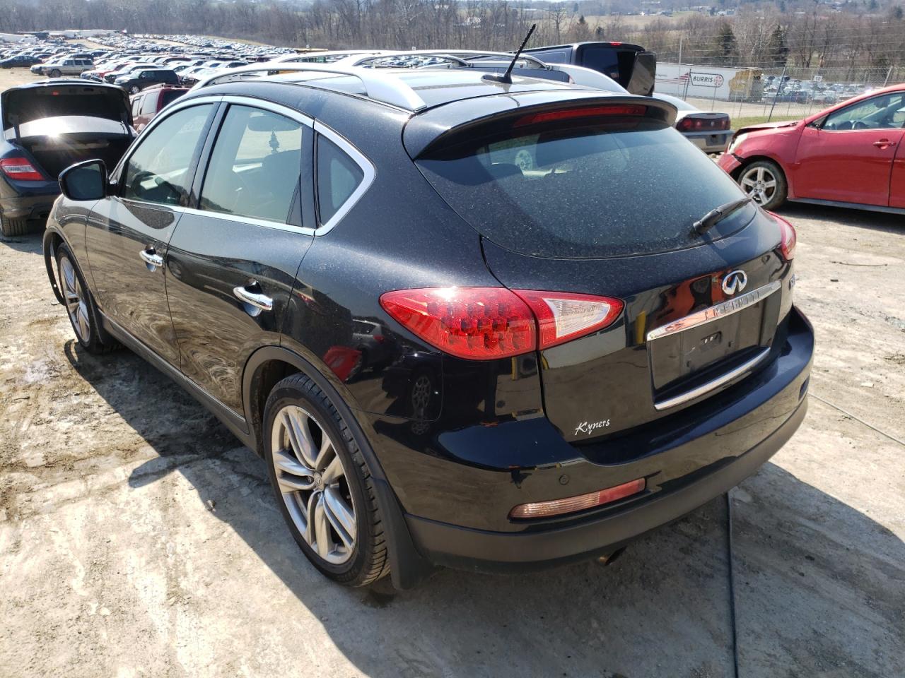 Photo 3 from auction – 2012 INFINITI EX35 BASE with VIN JN1AJ0HR8CM450760