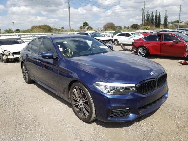 BMW 540 I 2018 with VIN WBAJE5C59JWA96655 - Photo from auction