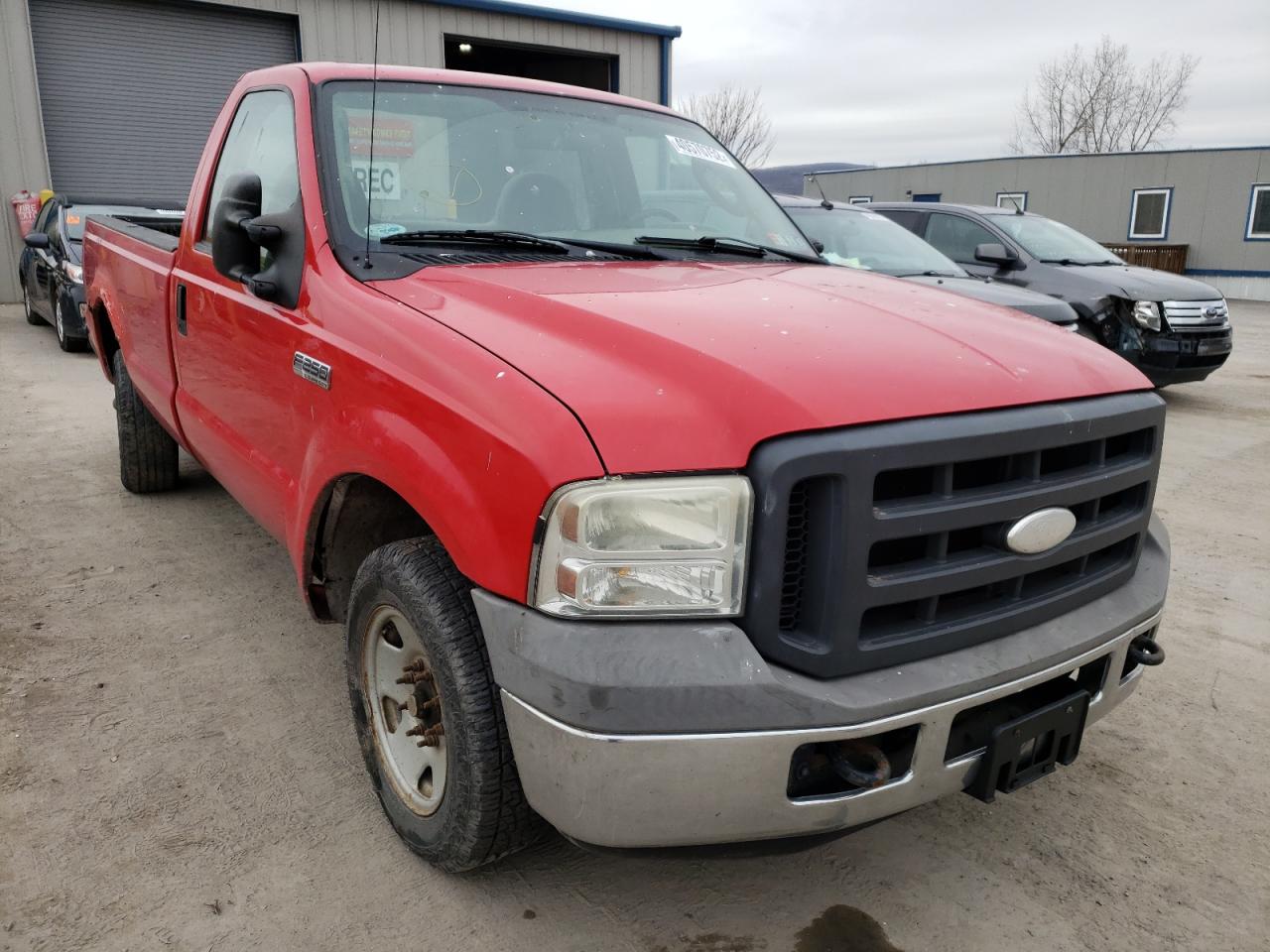 FORD F250 SUPER 2005 with VIN 1FTNF20525ED16926 - Photo from auction