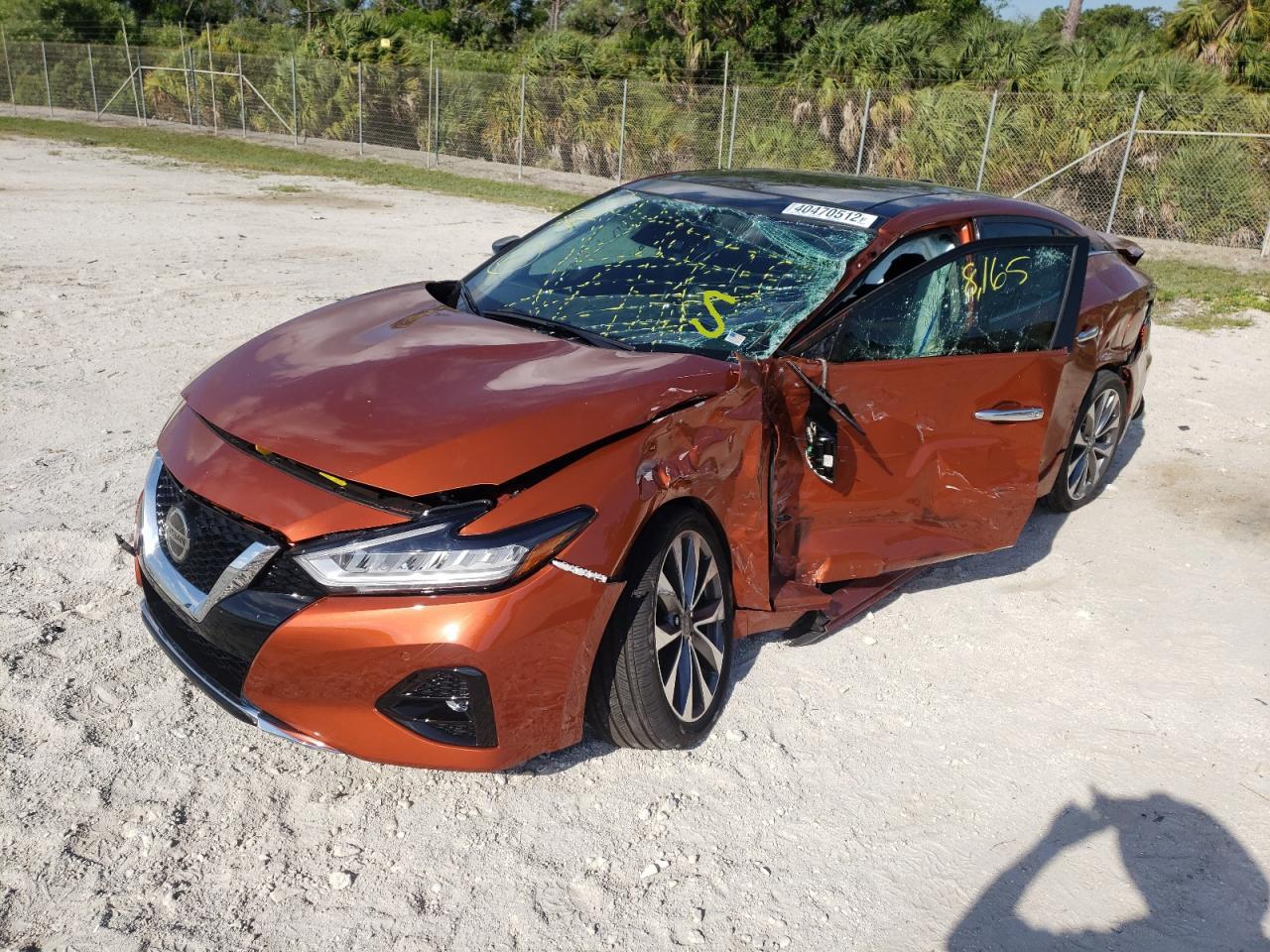Photo 2 from auction – 2021 NISSAN MAXIMA PLA with VIN 1N4AA6FVXMC503388