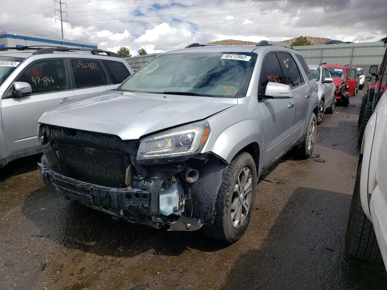 Photo 2 from auction – 2014 GMC ACADIA SLT with VIN 1GKKVRKD6EJ118655