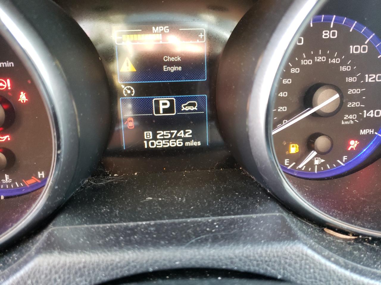 Photo 8 from auction – 2016 SUBARU OUTBACK 2. with VIN 4S4BSALC0G3229555