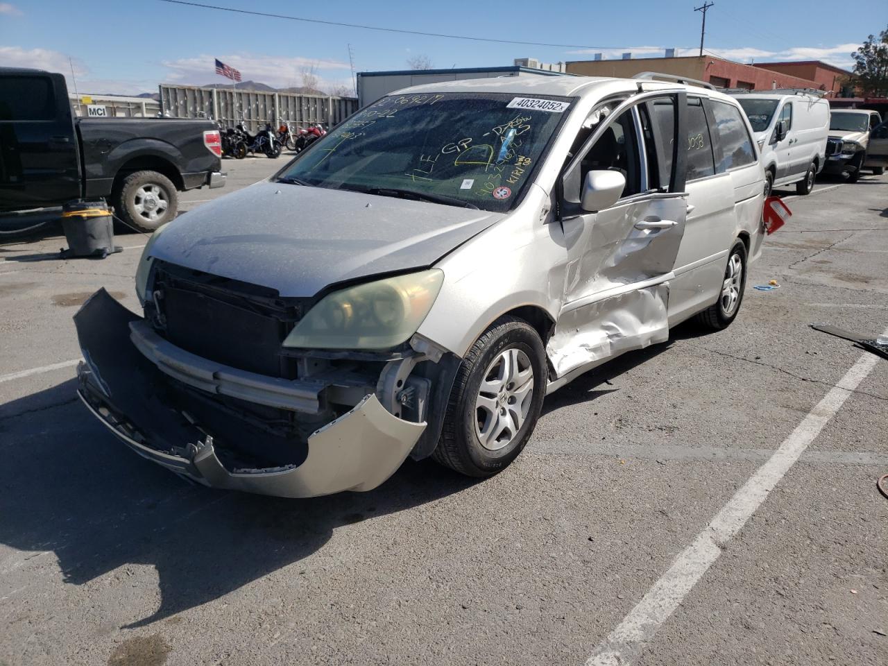 Photo 2 from auction – 2006 HONDA ODYSSEY EX with VIN 5FNRL38426B456308