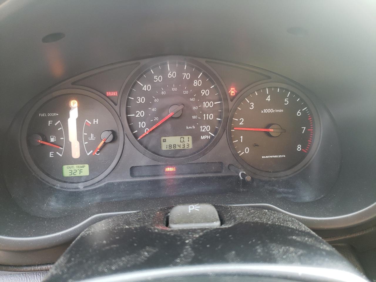 Photo 8 from auction – 2006 SUBARU IMPREZA 2. with VIN JF1GD67646H505829