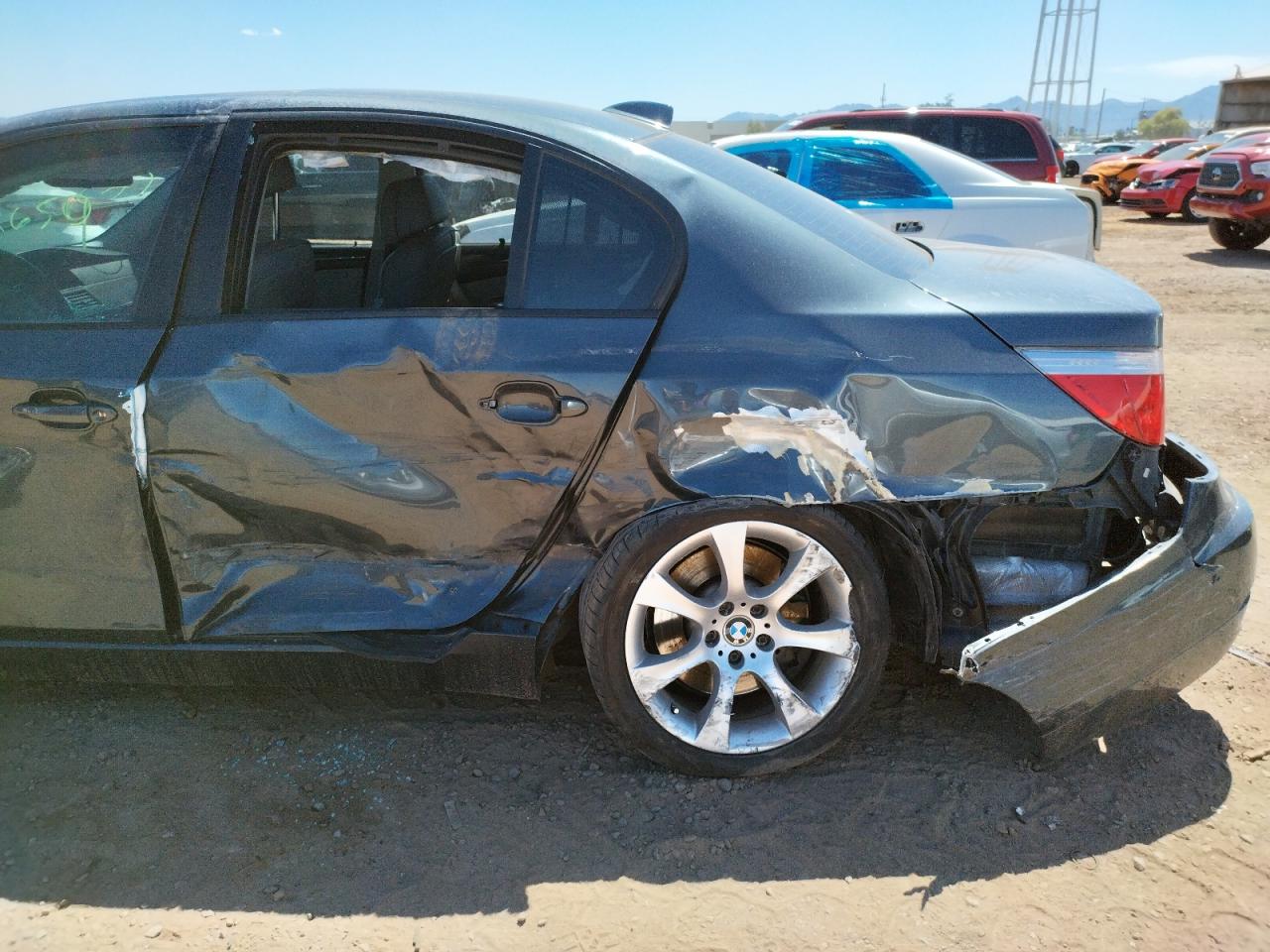 Photo 9 from auction – 2008 BMW 535 I with VIN WBANW13528CZ76371