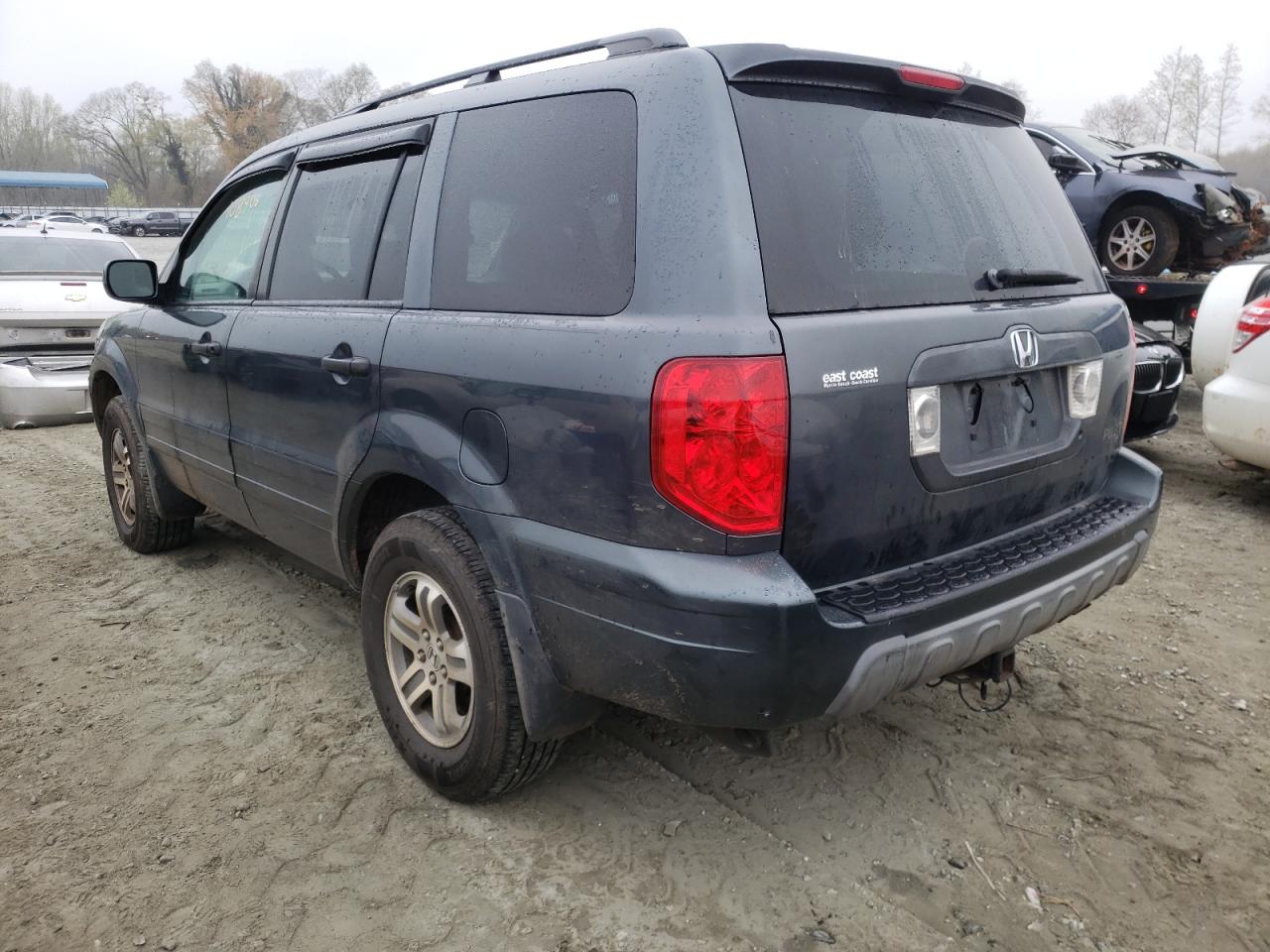 Photo 3 from auction – 2003 HONDA PILOT EXL with VIN 2HKYF18593H560369