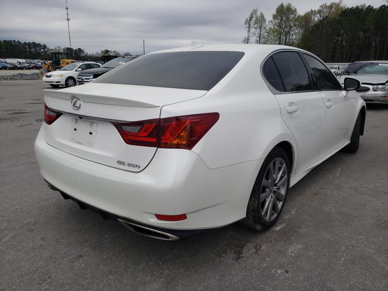 Photo 4 from auction – 2015 LEXUS GS 350 with VIN JTHBE1BL0FA009497