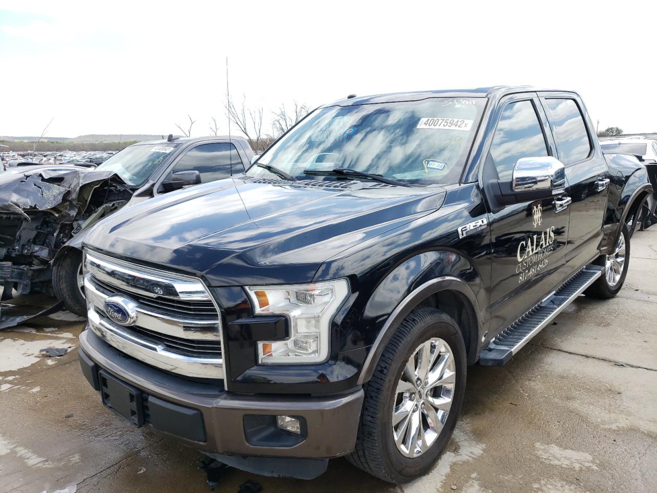 Photo 2 from auction – 2016 FORD F150 SUPER with VIN 1FTEW1CF2GFA45684