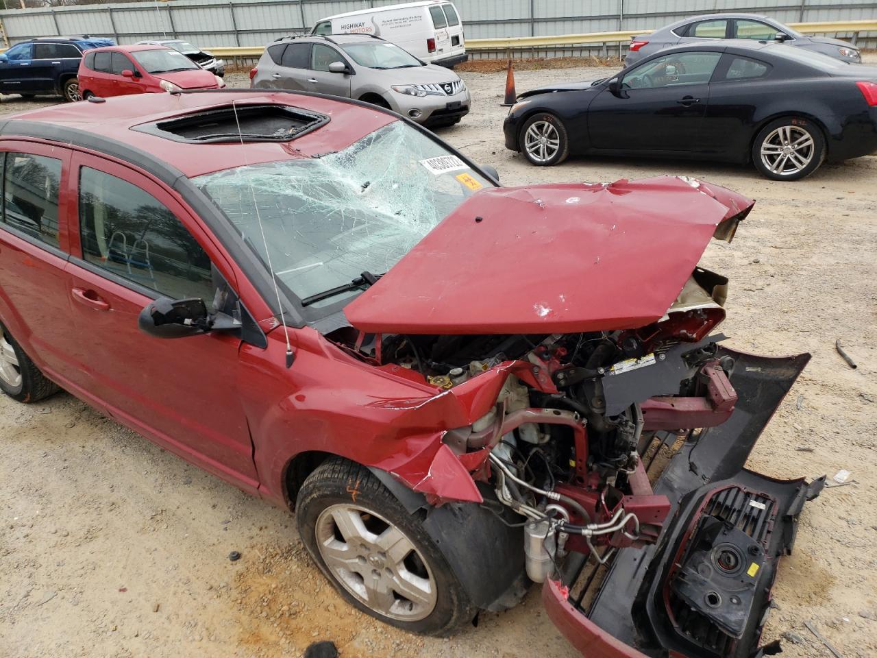 Photo 9 from auction – 2009 DODGE CALIBER SX with VIN 1B3HB48A09D133317