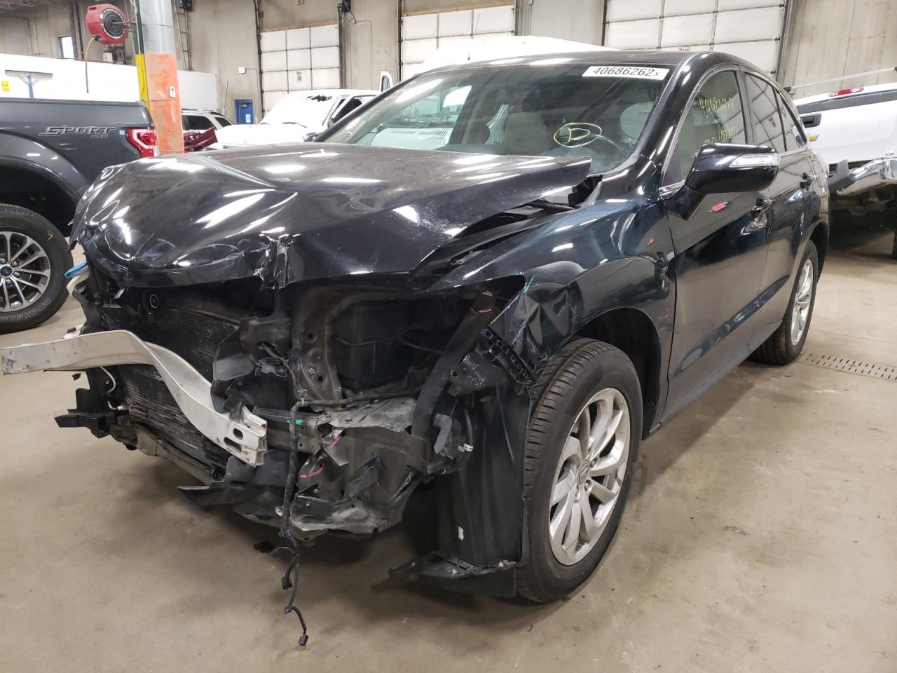Photo 2 from auction – 2016 ACURA RDX TECHNO with VIN 5J8TB4H59GL025987