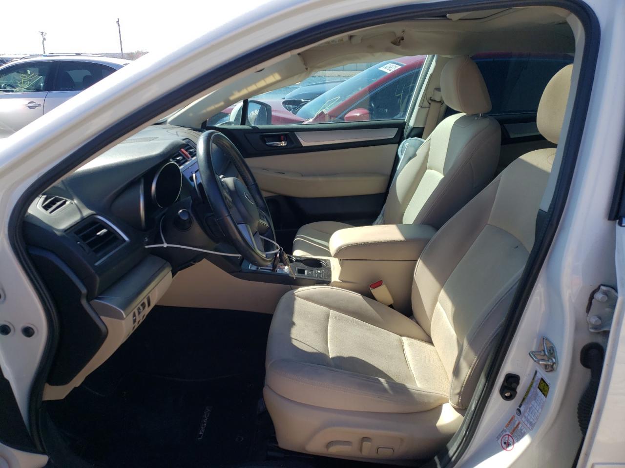 Photo 5 from auction – 2016 SUBARU LEGACY 2.5 with VIN 4S3BNAD69G3043128