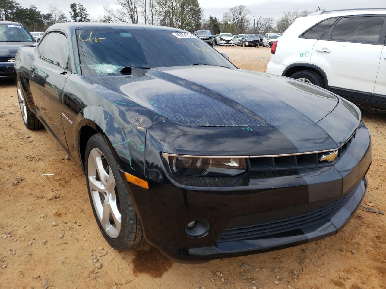 Photo 1 from auction – 2015 CHEVROLET CAMARO LT with VIN 2G1FD1E3XF9133086