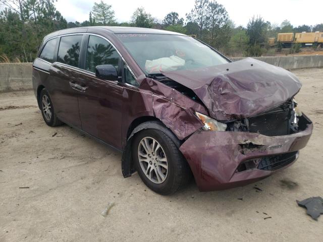 HONDA ODYSSEY EX 2011 with VIN 5FNRL5H60BB079386 - Photo from auction