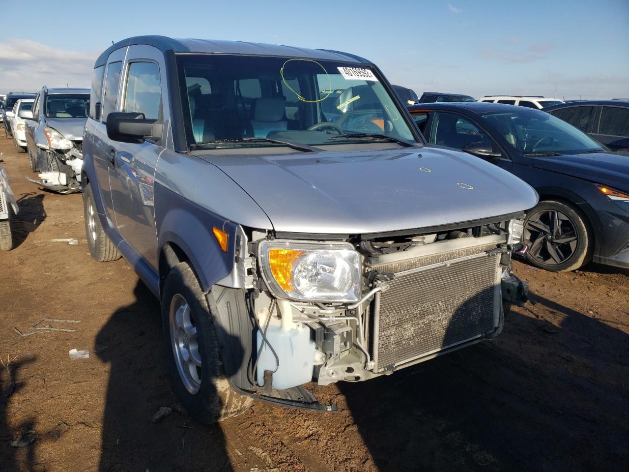 HONDA ELEMENT LX 2006 with VIN 5J6YH28376L023413 - Photo from auction