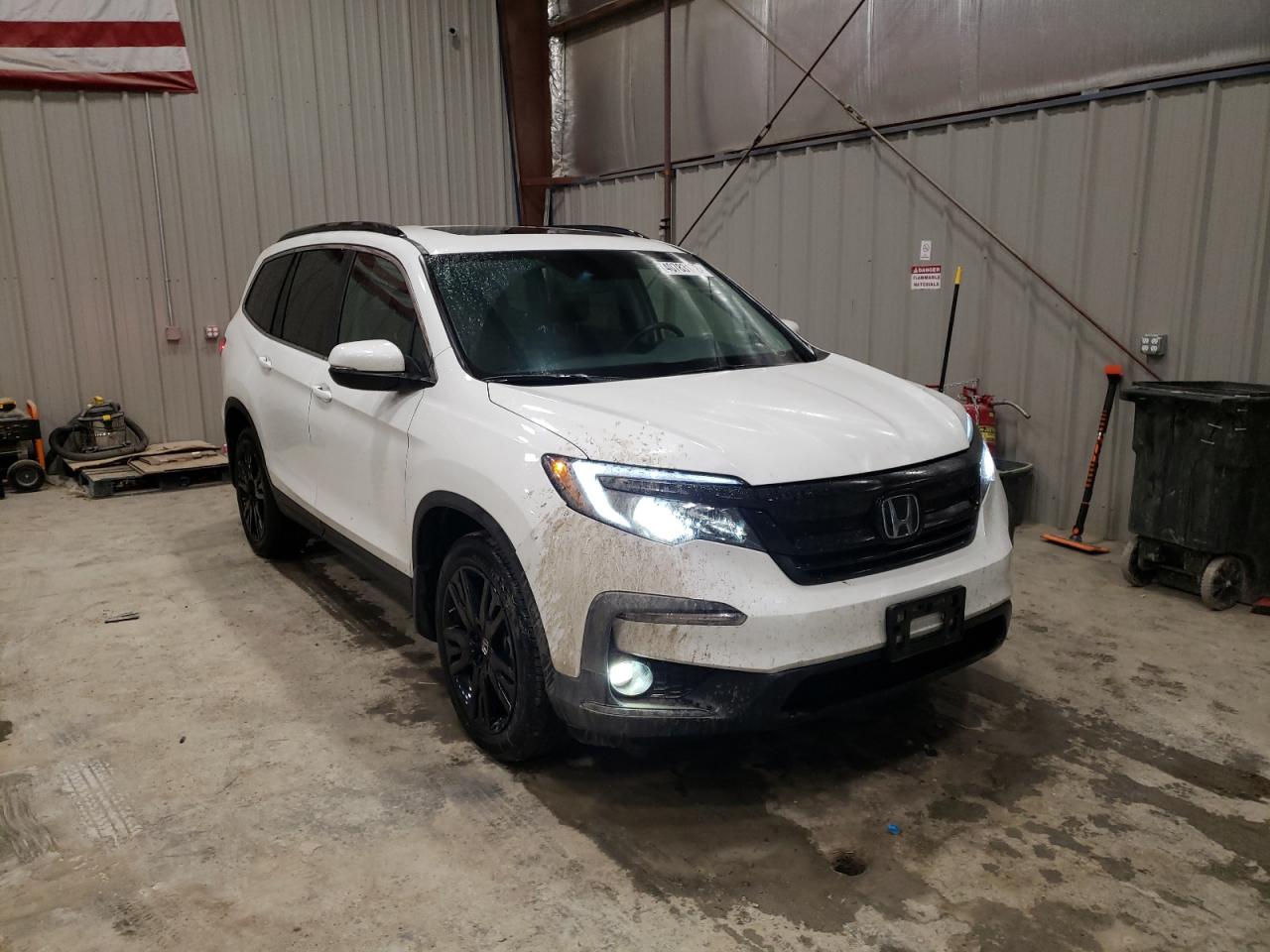 Photo 1 from auction – 2021 HONDA PILOT SE with VIN 5FNYF6H27MB036527