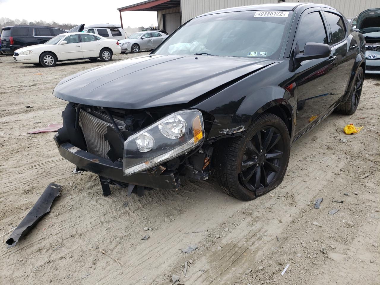 Photo 2 from auction – 2013 DODGE AVENGER SE with VIN 1C3CDZAG9DN753329